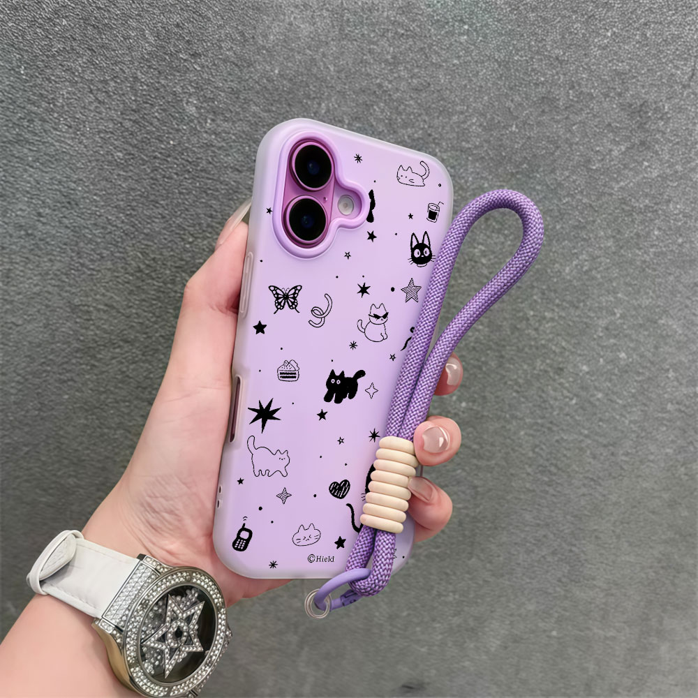 Samsung Galaxy Strap - Casing Ponsel Cat Star Butterfly Bow
