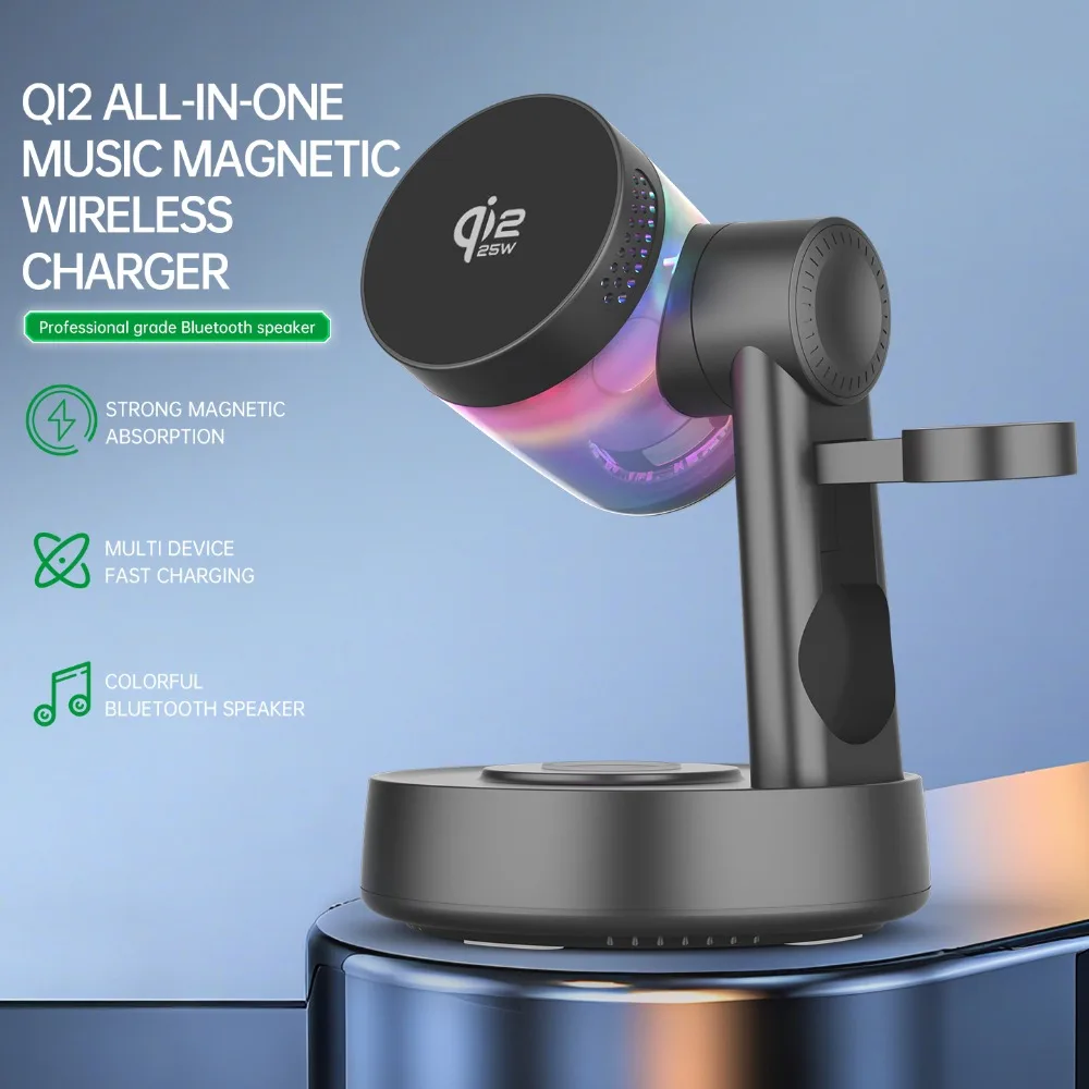 Smartwatch Watches Compatible With Iphone - Qi2 25W Pengisi Daya Nirkabel Magnetik