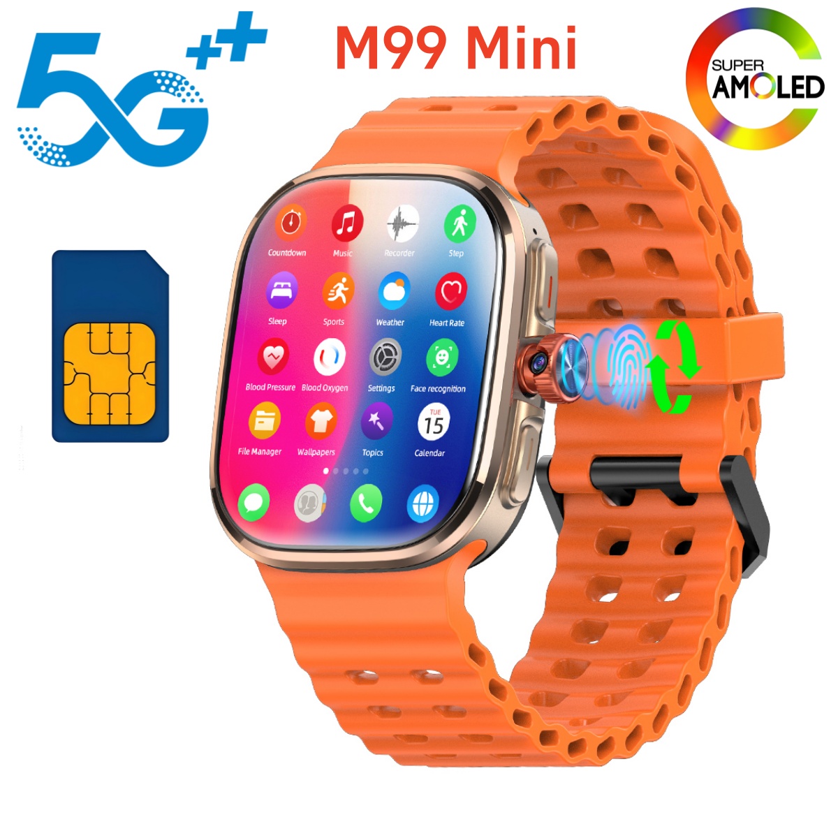 Smartwatch Nothing Watches - Jam Tangan Pintar M99 Mini 5G