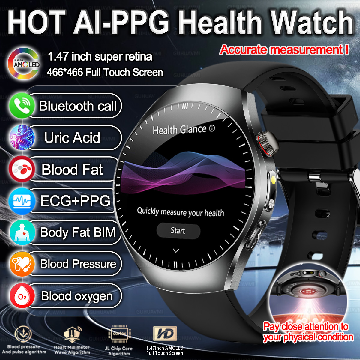 Smartwatch Watches For Women Brands - Jam Tangan Pintar New Brand 2026