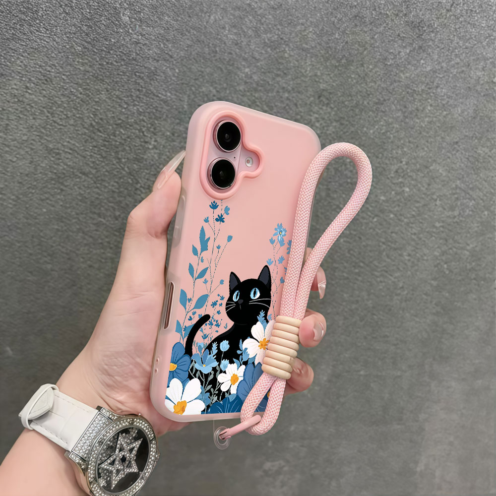Samsung Galaxy Strap - Casing Ponsel Korea Motif Bunga Lucu