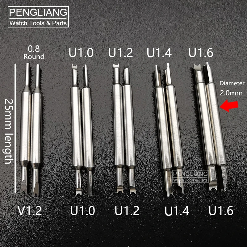Spring Bar Tool - Pin Garpu Baja Tahan Karat 316L