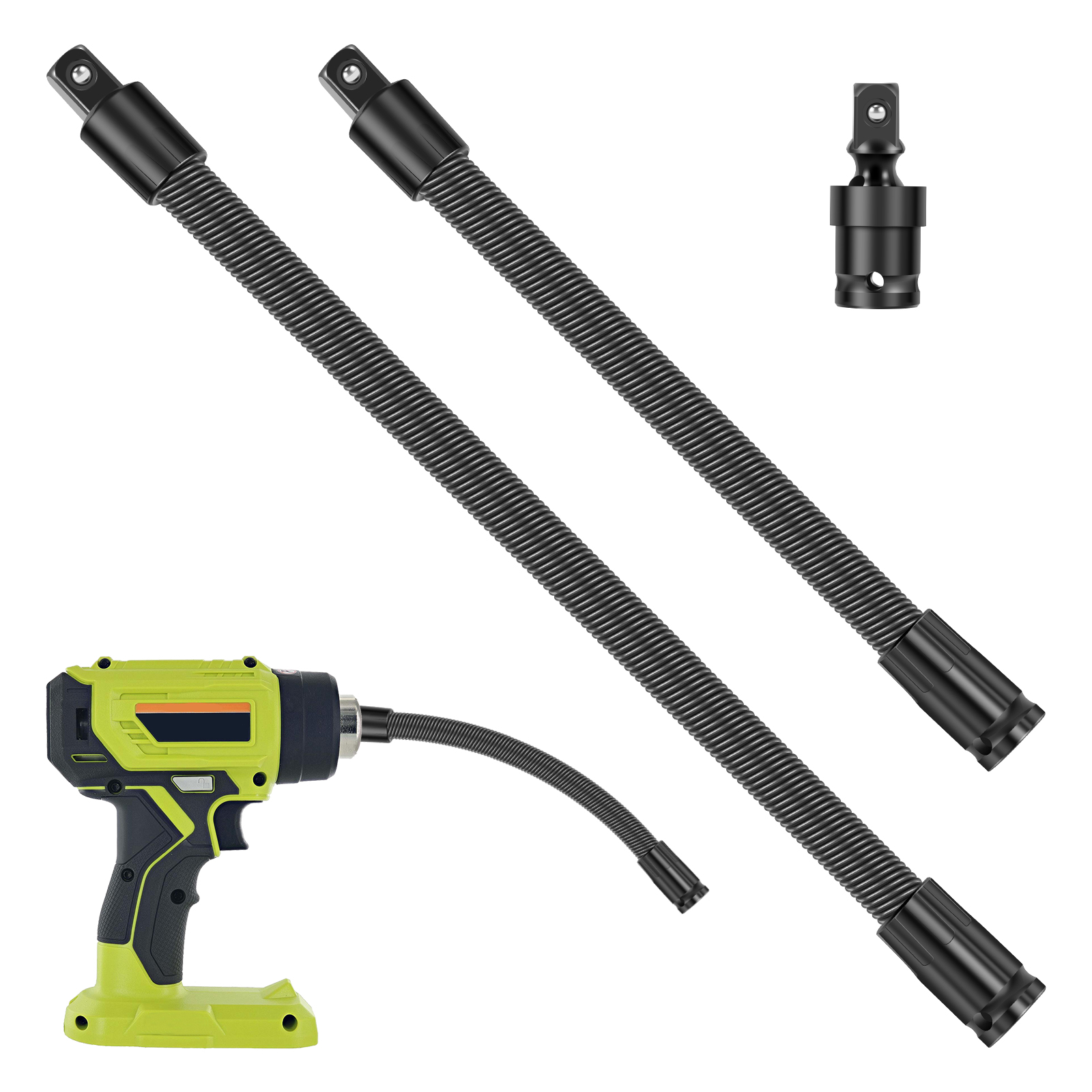 Spring Bar Tool - 1/2 Soket Fleksibel Ekstensi Ratchet Spring