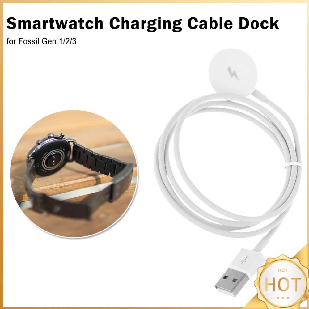 Fossil Watches Smartwatch Charger - Pengisi Daya Jam Tangan Pengguna Bisnis