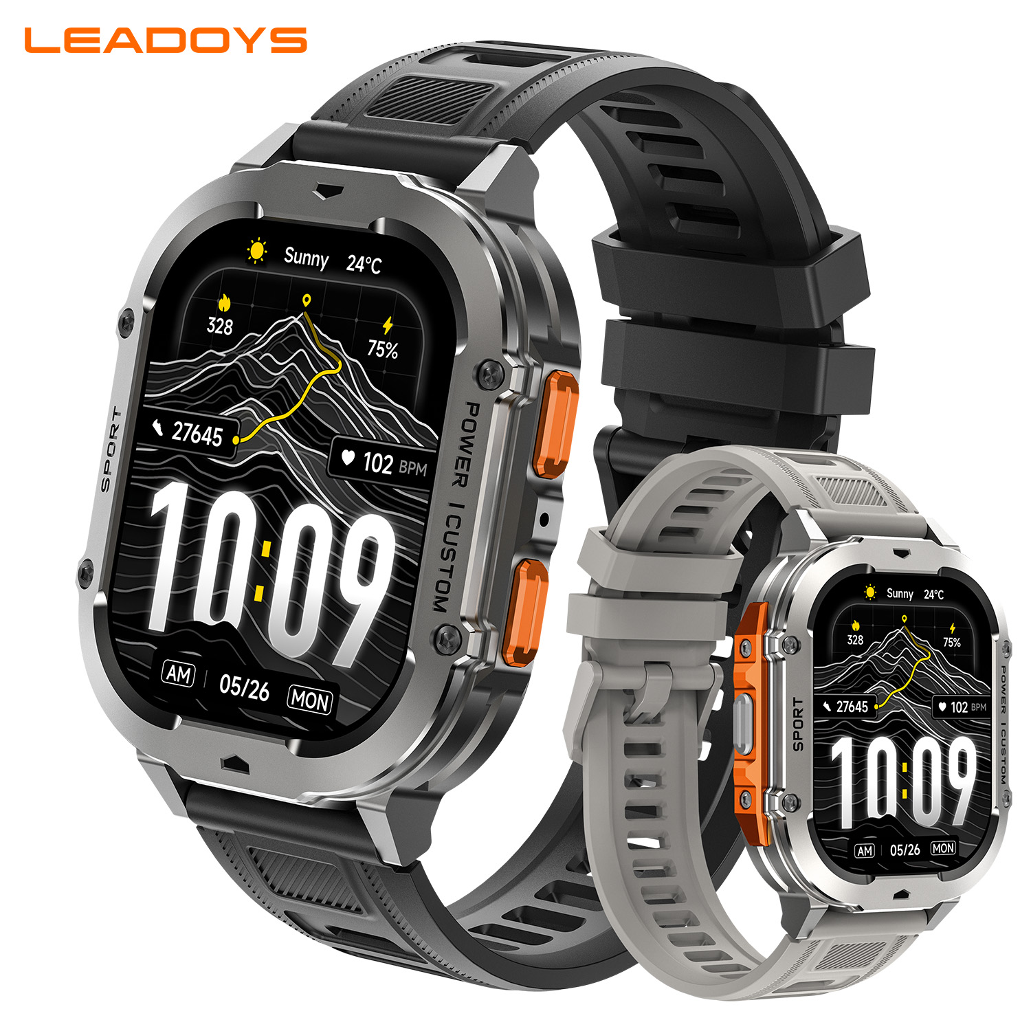 Watch X7 - Jam Tangan Pintar Outdoor LEADOYS X7,