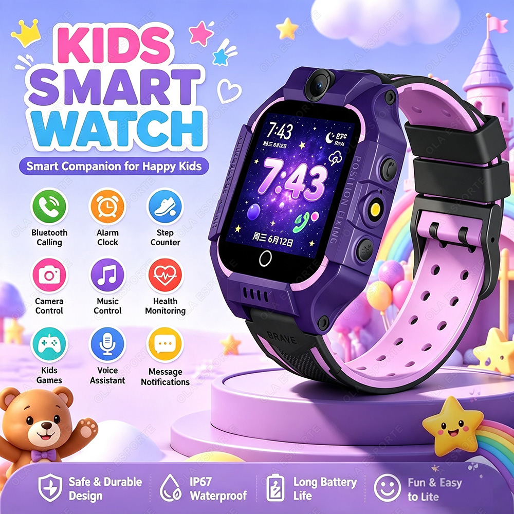 Smartwatch Watches For Kid Girl - Jam Tangan Pintar Anak 2G Baru