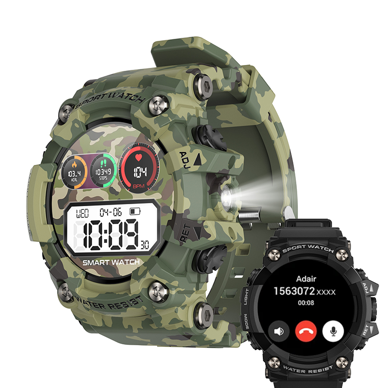 Hybrid Smartwatch - Jam Tangan Pintar Olahraga Luar Ruangan