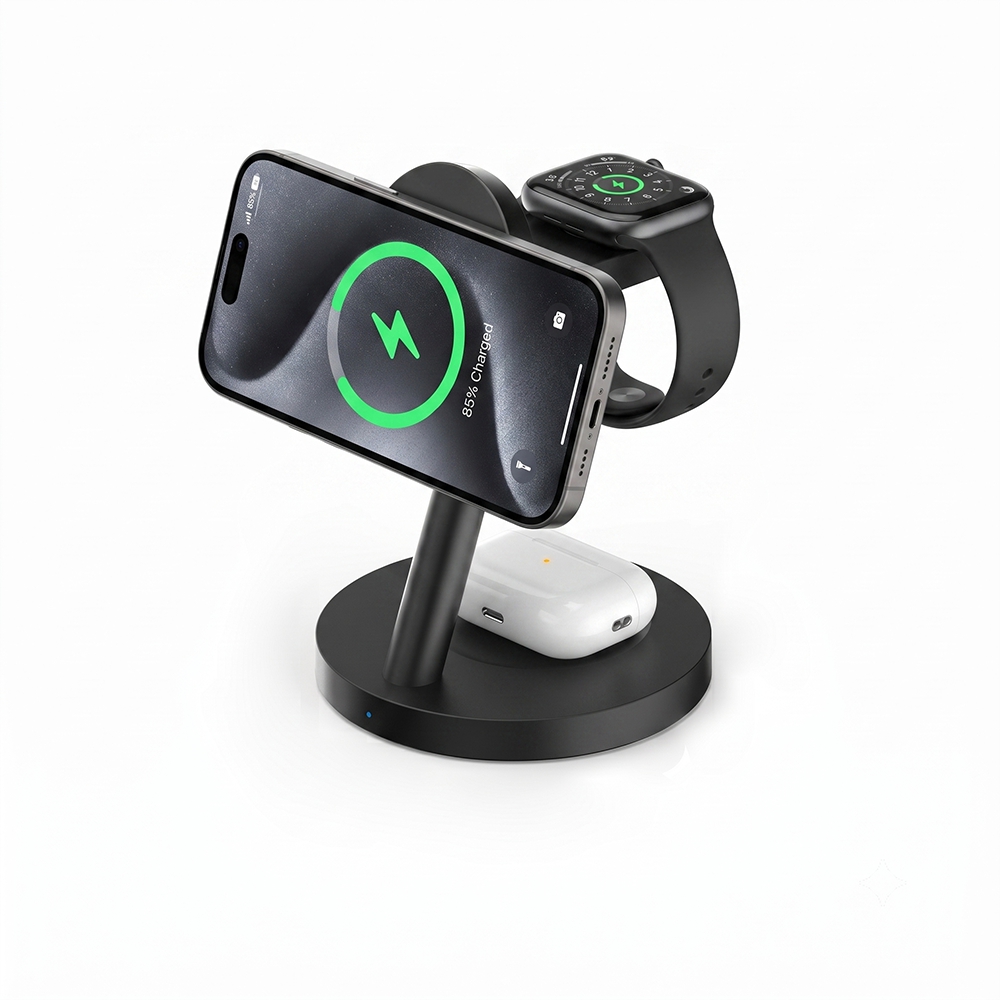 Smartwatch Watches Compatible With Iphone - Qi2.2 25W Dock Pengisian Daya Nirkabel