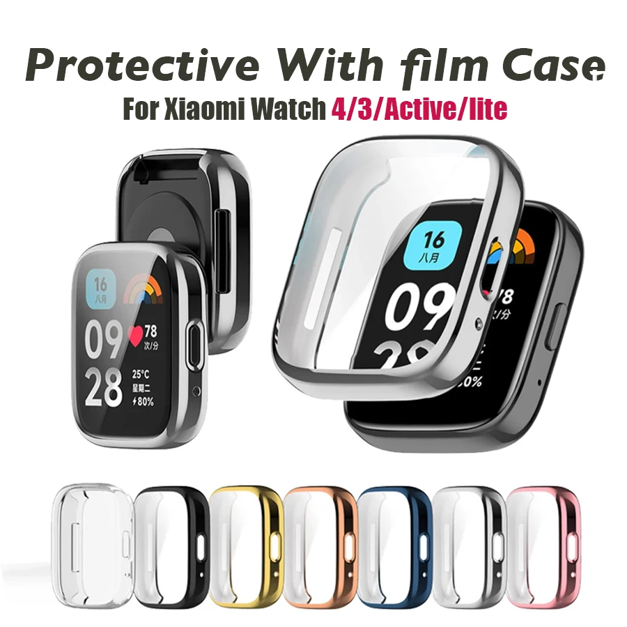 Smartwatch Redmi Watches - Sarung pelindung layar TPU, untuk Xiaomi