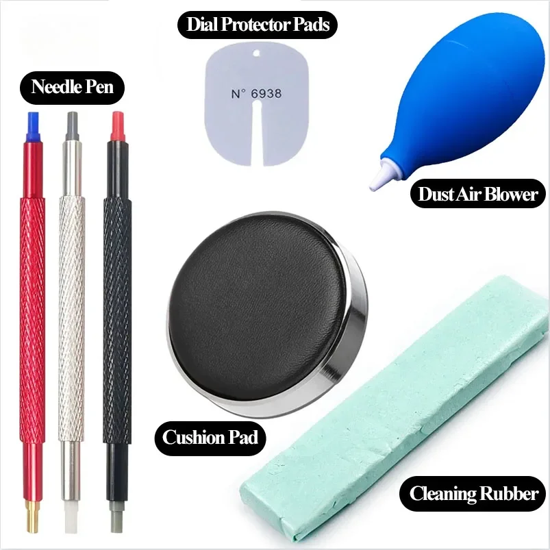 Crystal Press Tool - 1/7/13 buah Kit perbaikan jam tangan