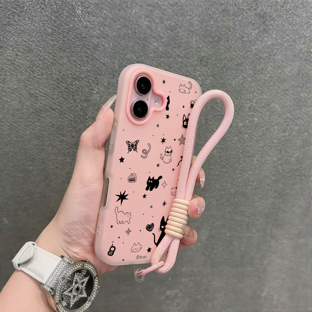 Casing Ponsel Cat Star Butterf - Samsung Galaxy Strap ulasan dan harga