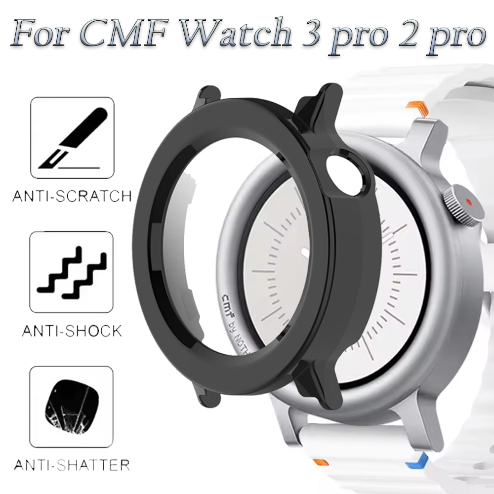 Casing PC HD+Kaca untuk Nothin - Smartwatch Nothing Watches ulasan dan harga