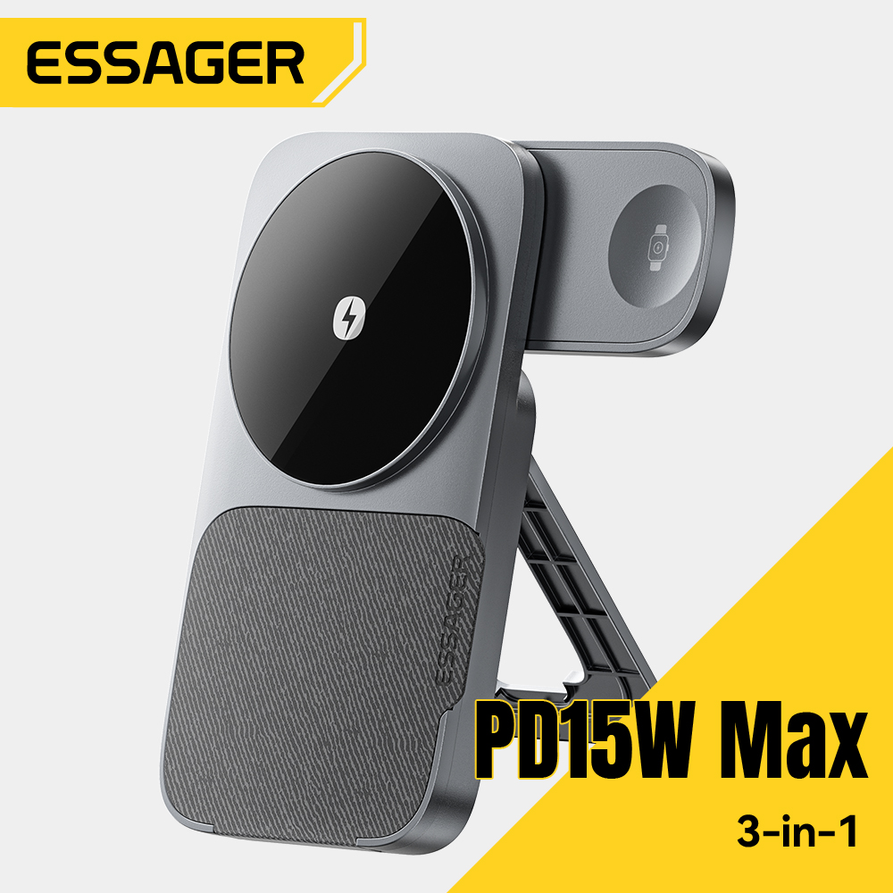 Essager 3-in-1 Pengisi Daya Ni - Smartwatch Watches Compatible With Iphone ulasan dan harga