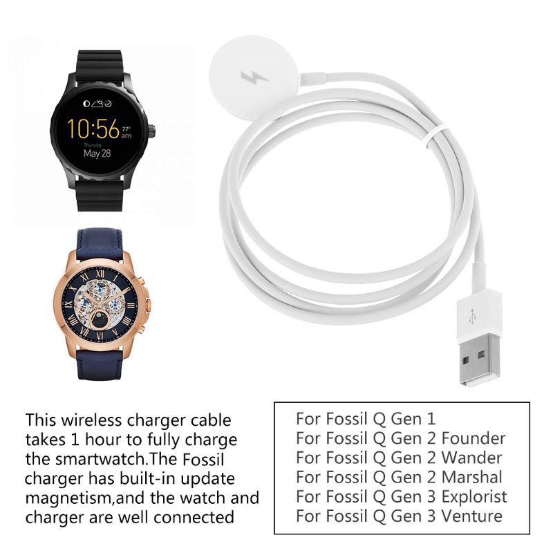 Stasiun Pengisian Daya Fossil  - Fossil Watches Smartwatch Charger ulasan dan harga