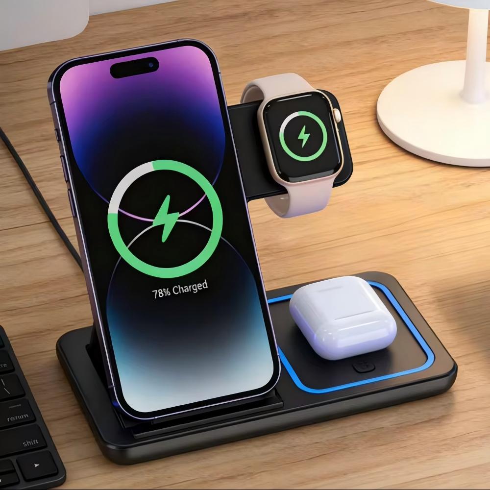 Stasiun Pengisian Daya Nirkabe - Smartwatch Watches Compatible With Iphone ulasan dan harga