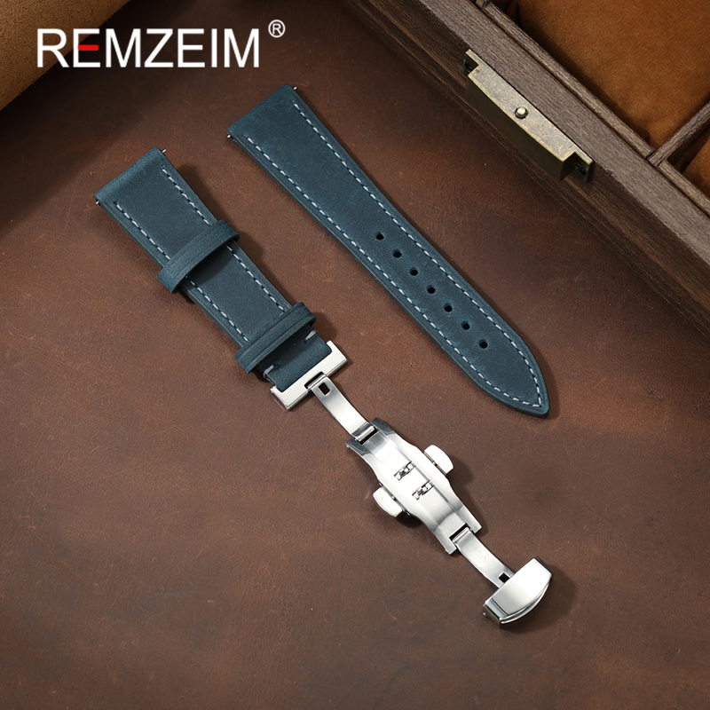 Tali Jam Tangan Kulit Crazy Ho - Smartwatch Vintage Watches For Women ulasan dan harga