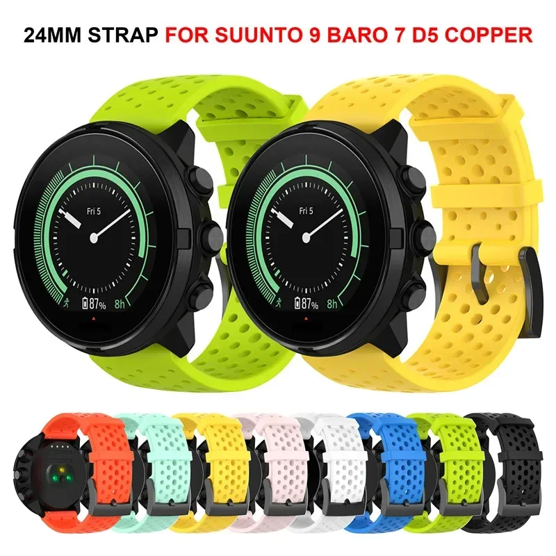 Tali Silikon 24Mm untuk SUUNTO - Hybrid Smartwatch ulasan dan harga