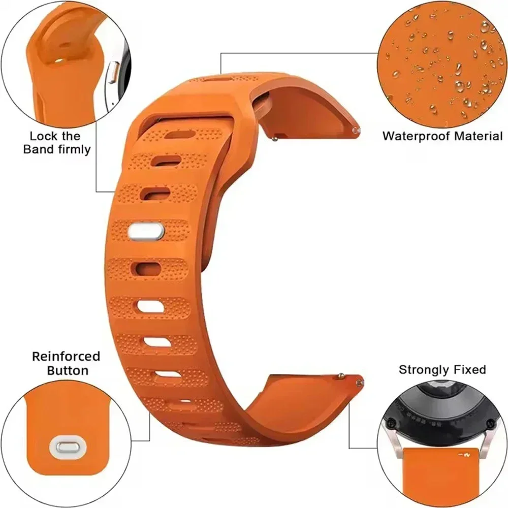 Gelang Silikon Olahraga 22Mm u - Smartwatch Nothing Watches ulasan dan harga