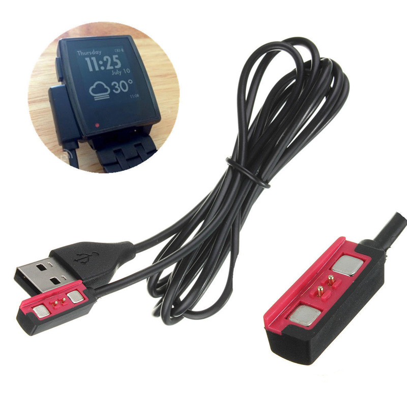 Kabel pengisi daya USB, 1 buah - Smartwatch Pebble Watches ulasan dan harga