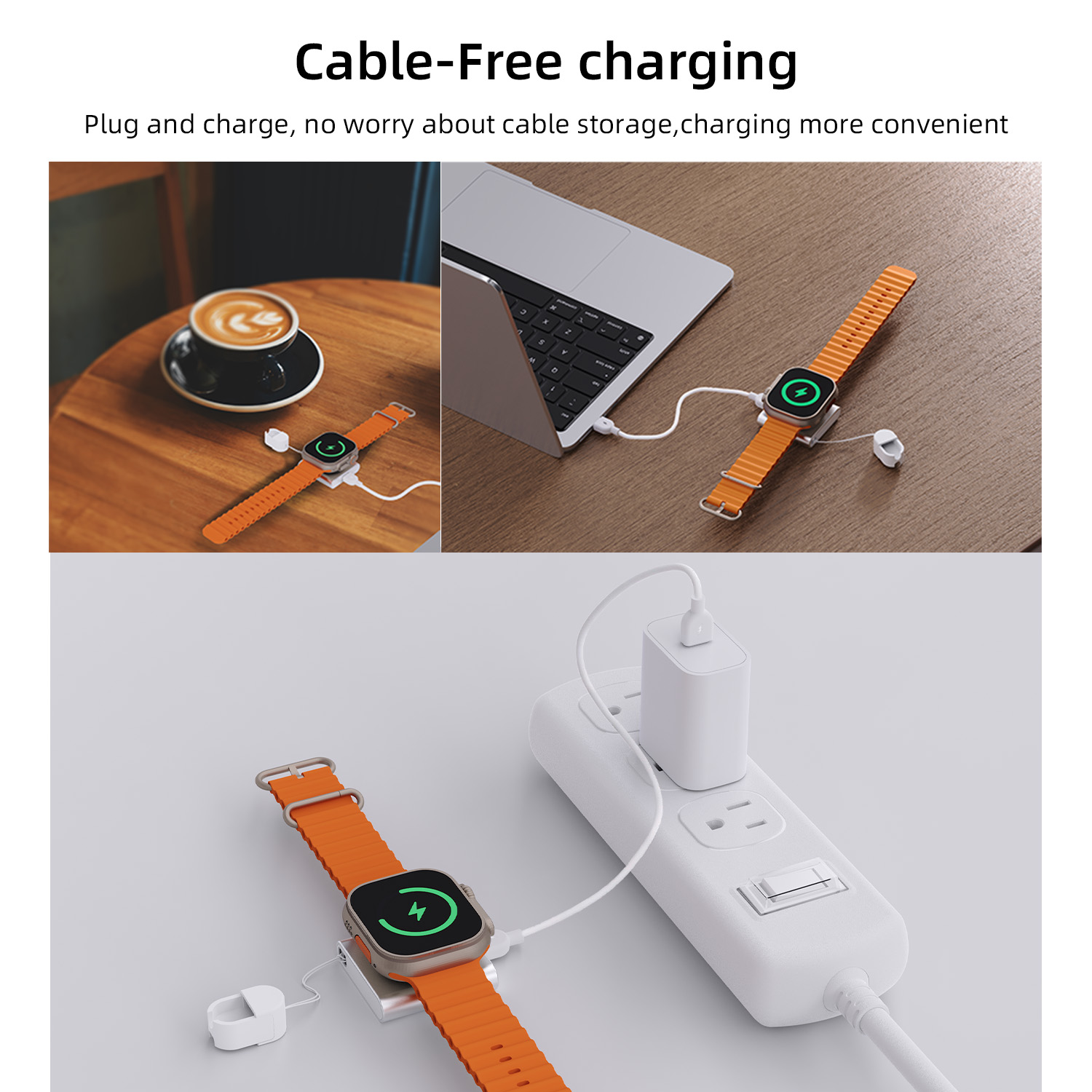 Bonola untuk Pengisi Daya Jam  - Smartwatch Watches Compatible With Iphone ulasan dan harga