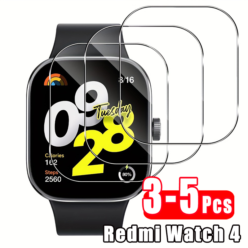 3-5 Buah Kaca Tempered Premium - Smartwatch Redmi Watches ulasan dan harga
