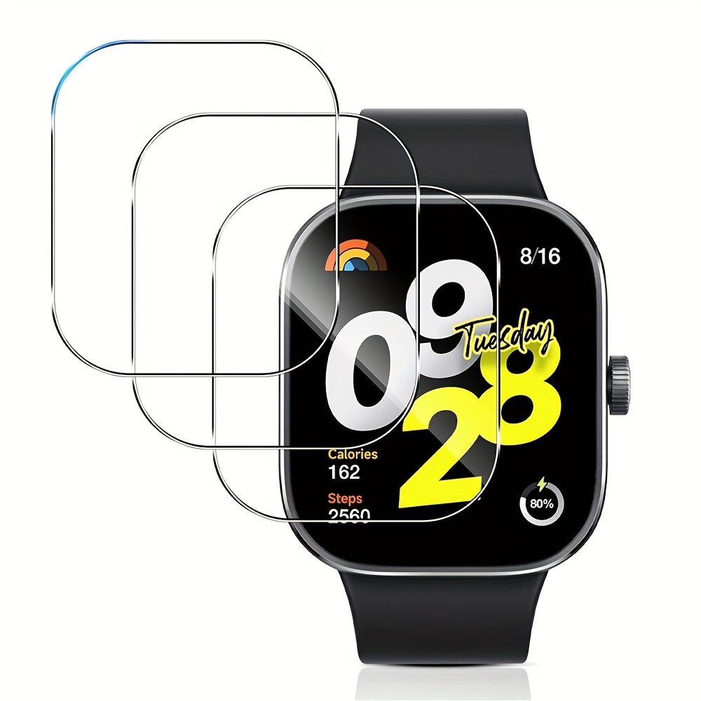 3-5 Buah Kaca Tempered Premium - Smartwatch Redmi Watches ulasan dan harga