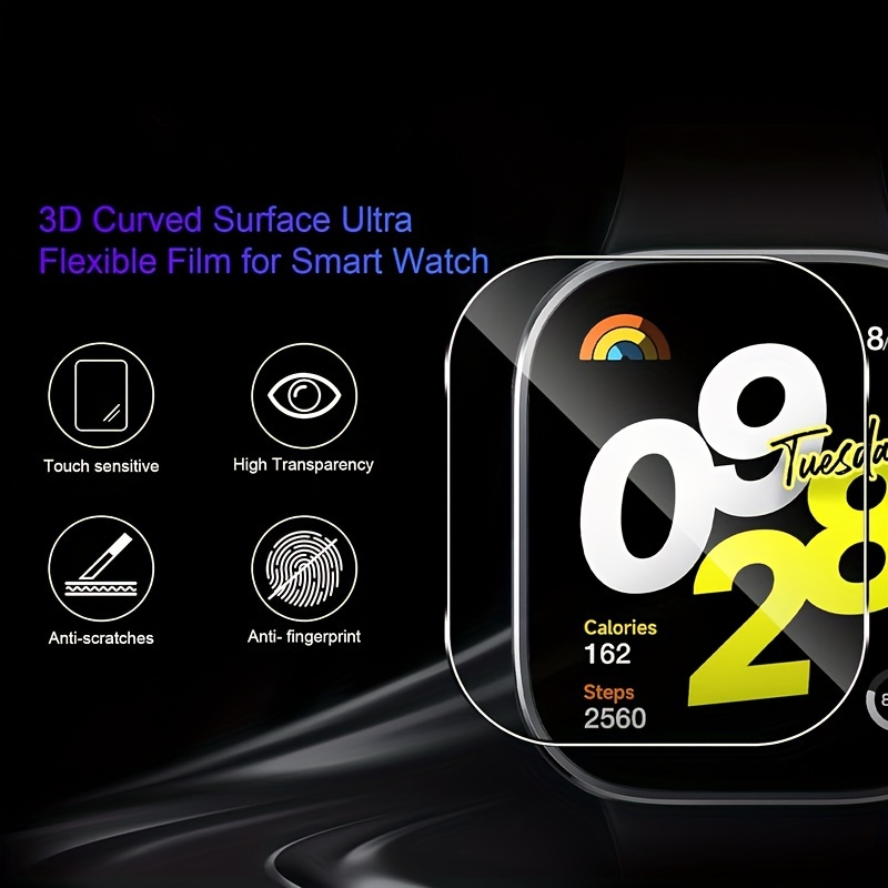 3-5 Buah Kaca Tempered Premium - Smartwatch Redmi Watches ulasan dan harga