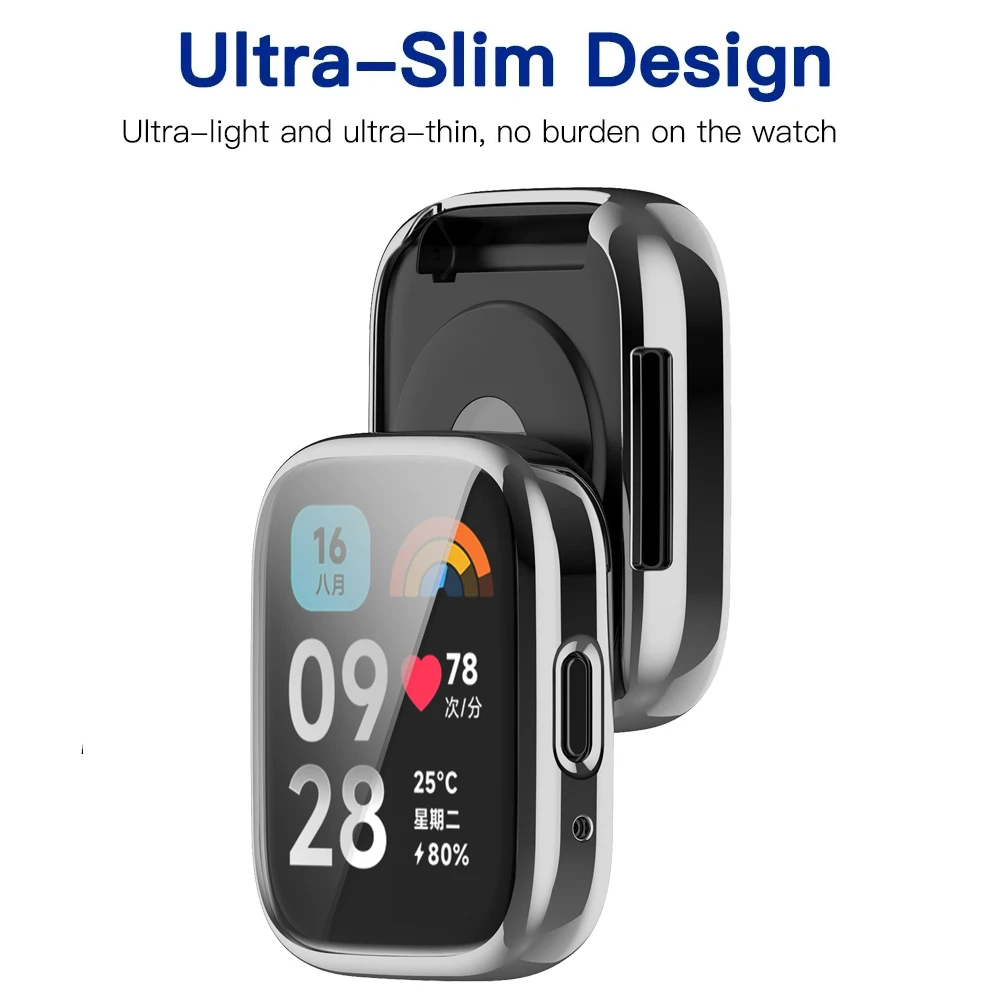 Penutup Pelindung Layar TPU un - Smartwatch Redmi Watches ulasan dan harga