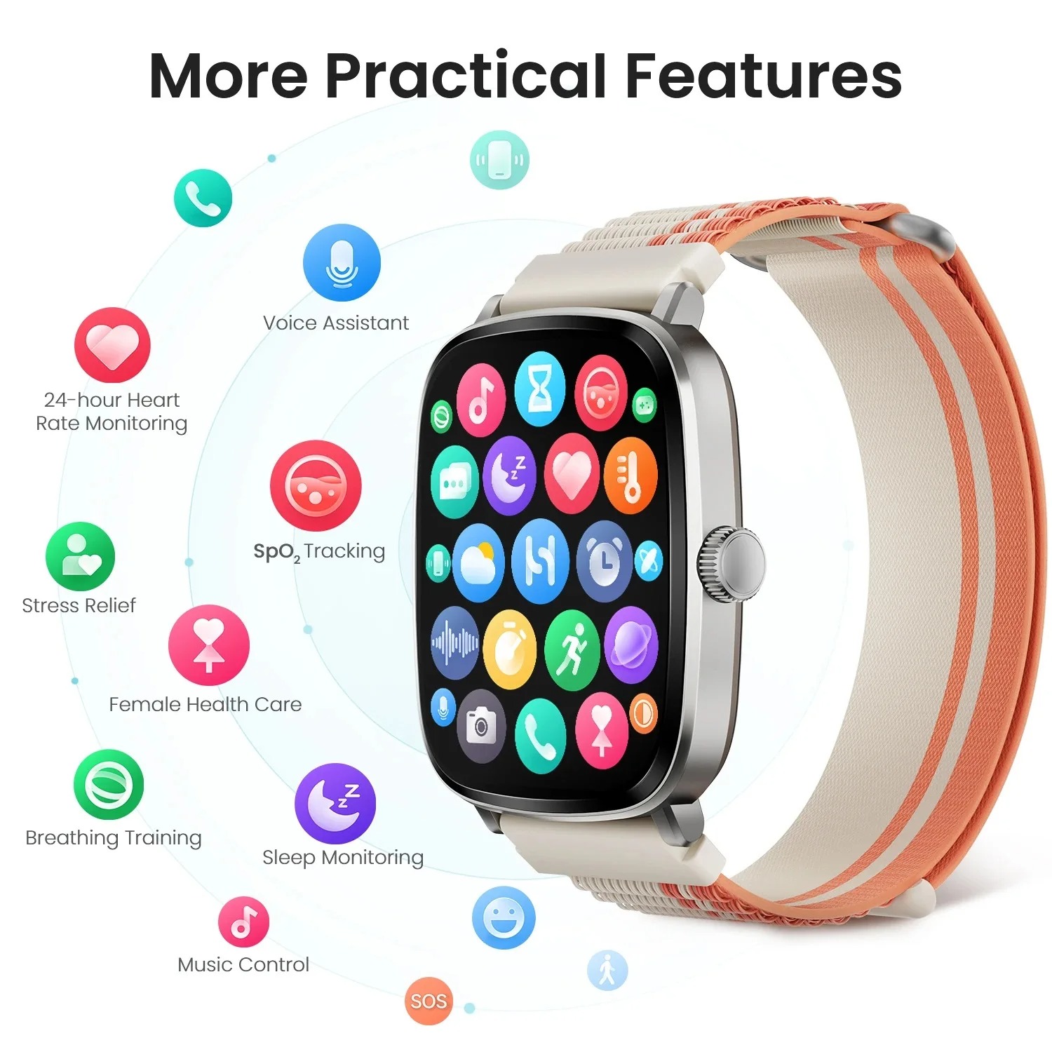 Jam Tangan Pintar HAYLOU Watch - Hybrid Smartwatch ulasan dan harga