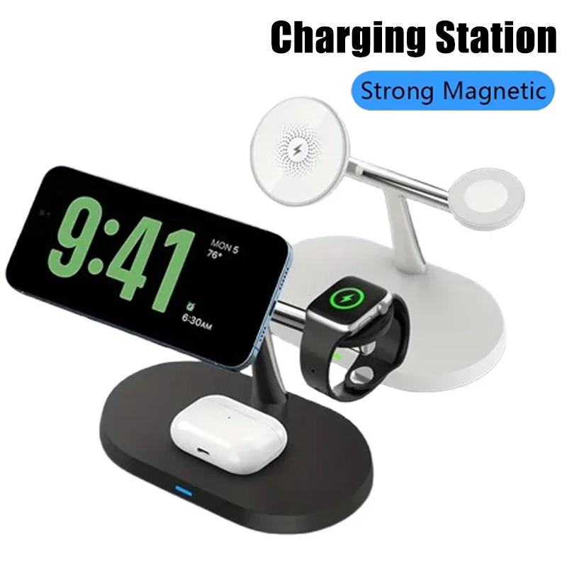3 in 1 Opansten Magnetic Wirel - Smartwatch Watches Compatible With Iphone ulasan dan harga
