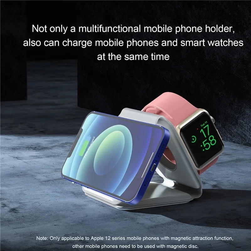 3 in 1 Pengisi Daya Nirkabel M - Smartwatch Watches Compatible With Iphone ulasan dan harga