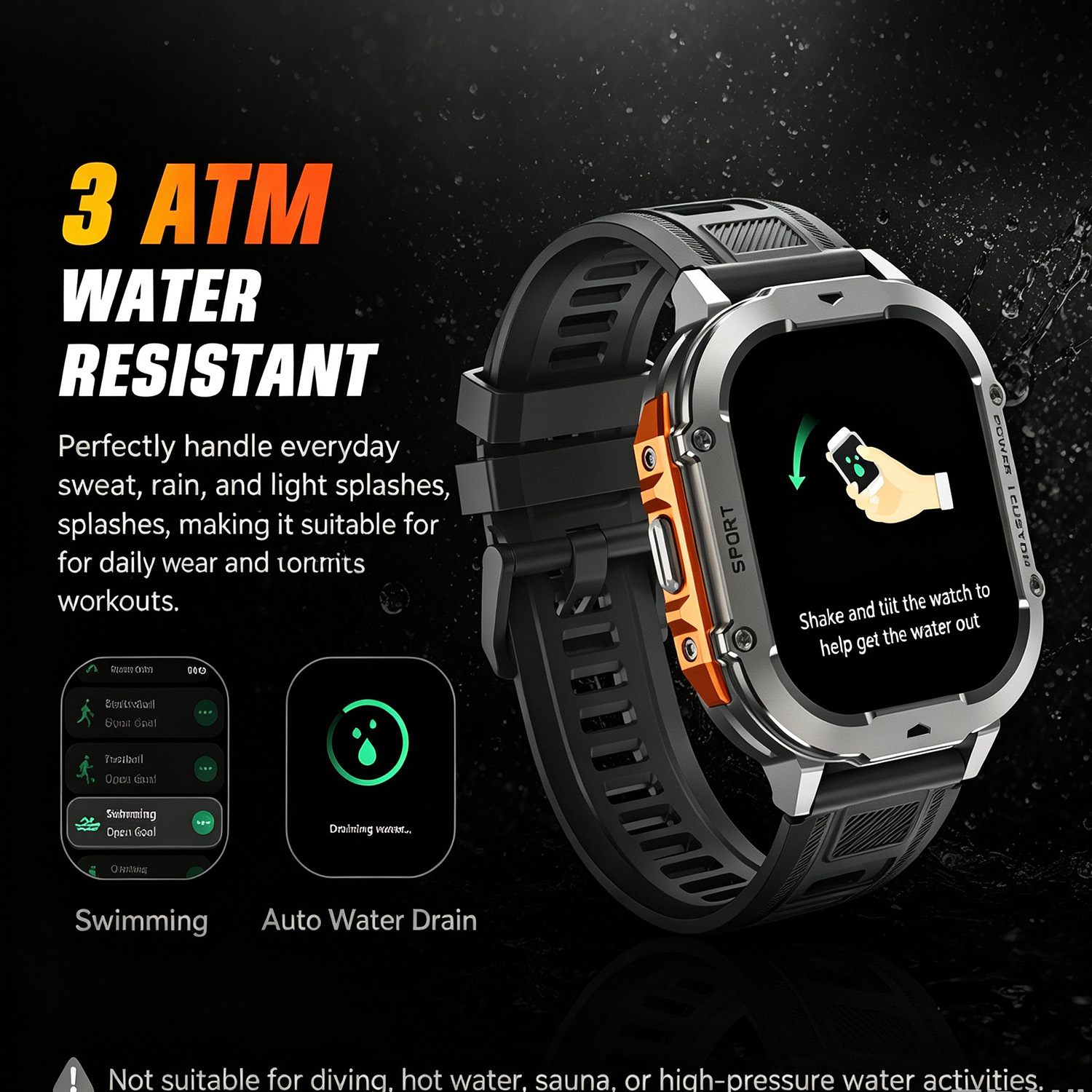 Kedatangan Baru LEADOYS X7 Jam - Watch X7 ulasan dan harga