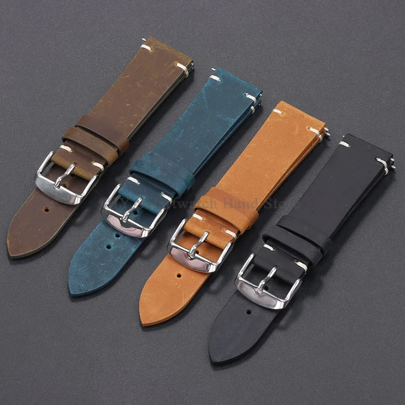 Tali jam tangan kulit sapi ant - Smartwatch Vintage Watches For Women ulasan dan harga