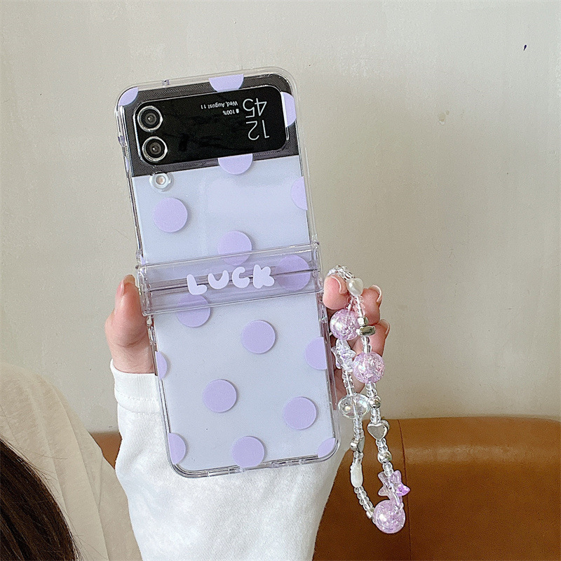 Casing Ponsel Motif Polkadot W - Samsung Galaxy Strap ulasan dan harga