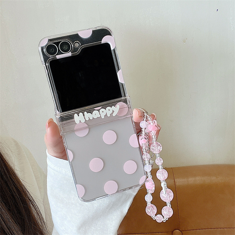 Casing Ponsel Motif Polkadot W - Samsung Galaxy Strap ulasan dan harga