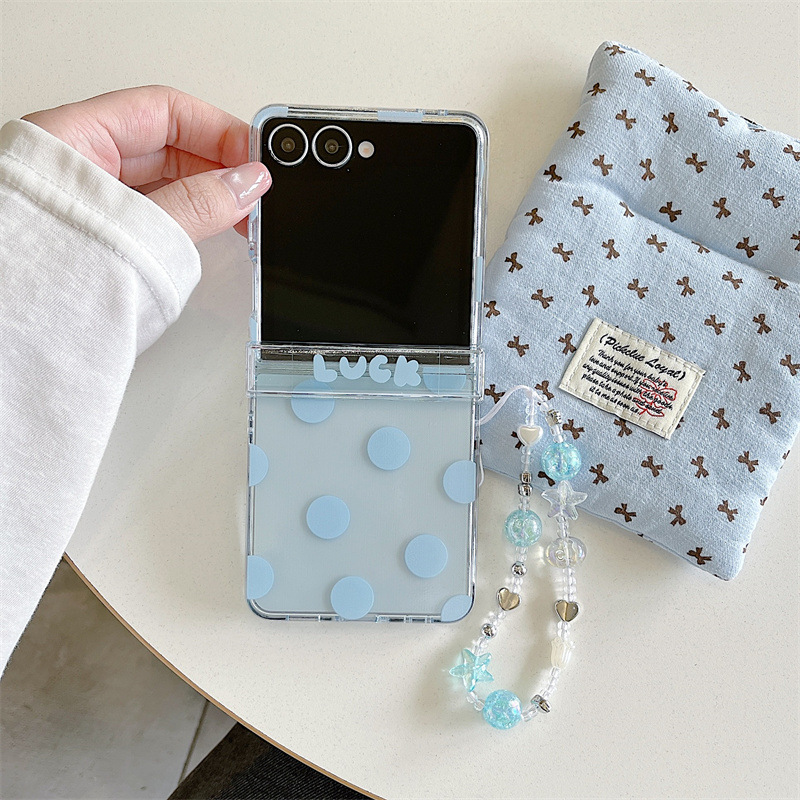 Casing Ponsel Motif Polkadot W - Samsung Galaxy Strap ulasan dan harga