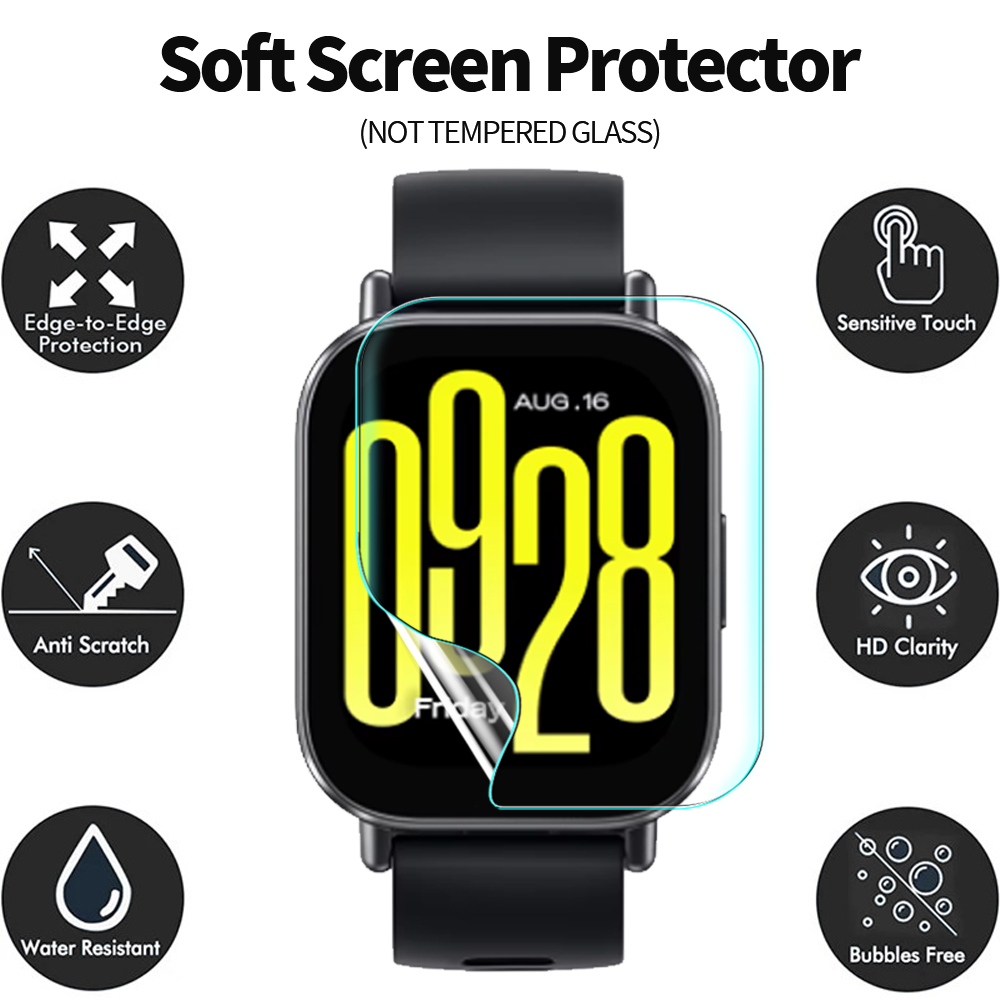 Film Hidrogel untuk Xiaomi Red - Smartwatch Redmi Watches ulasan dan harga