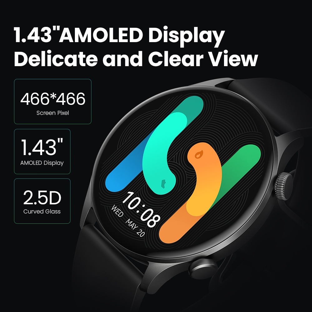 Jam Tangan Pintar HAYLOU Solar - Hybrid Smartwatch ulasan dan harga
