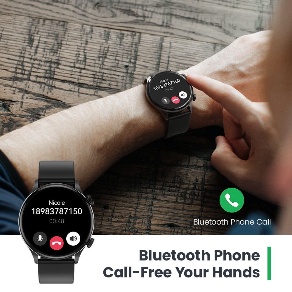 Jam Tangan Pintar HAYLOU Solar - Hybrid Smartwatch ulasan dan harga