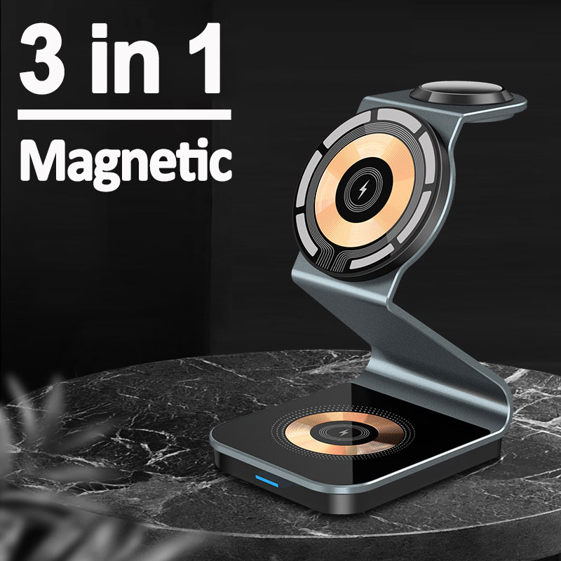 3 in 1 dudukan pengisi daya ni - Smartwatch Watches Compatible With Iphone ulasan dan harga