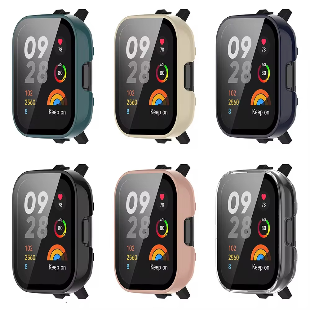 Casing pelindung + kaca Temper - Smartwatch Redmi Watches ulasan dan harga