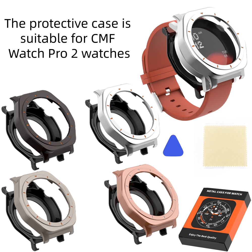 Casing logam untuk jam tangan  - Smartwatch Nothing Watches ulasan dan harga