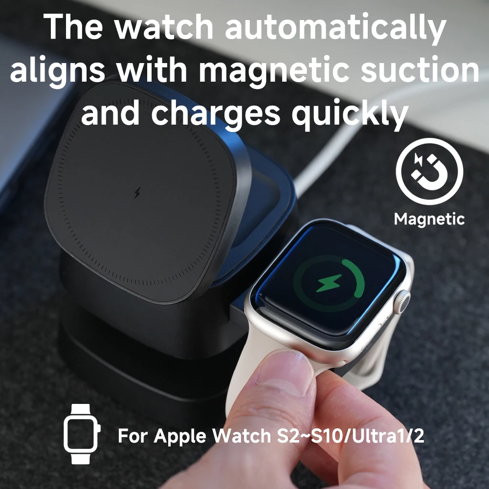 Pengisi Daya Nirkabel Magnetik - Smartwatch Watches Compatible With Iphone ulasan dan harga