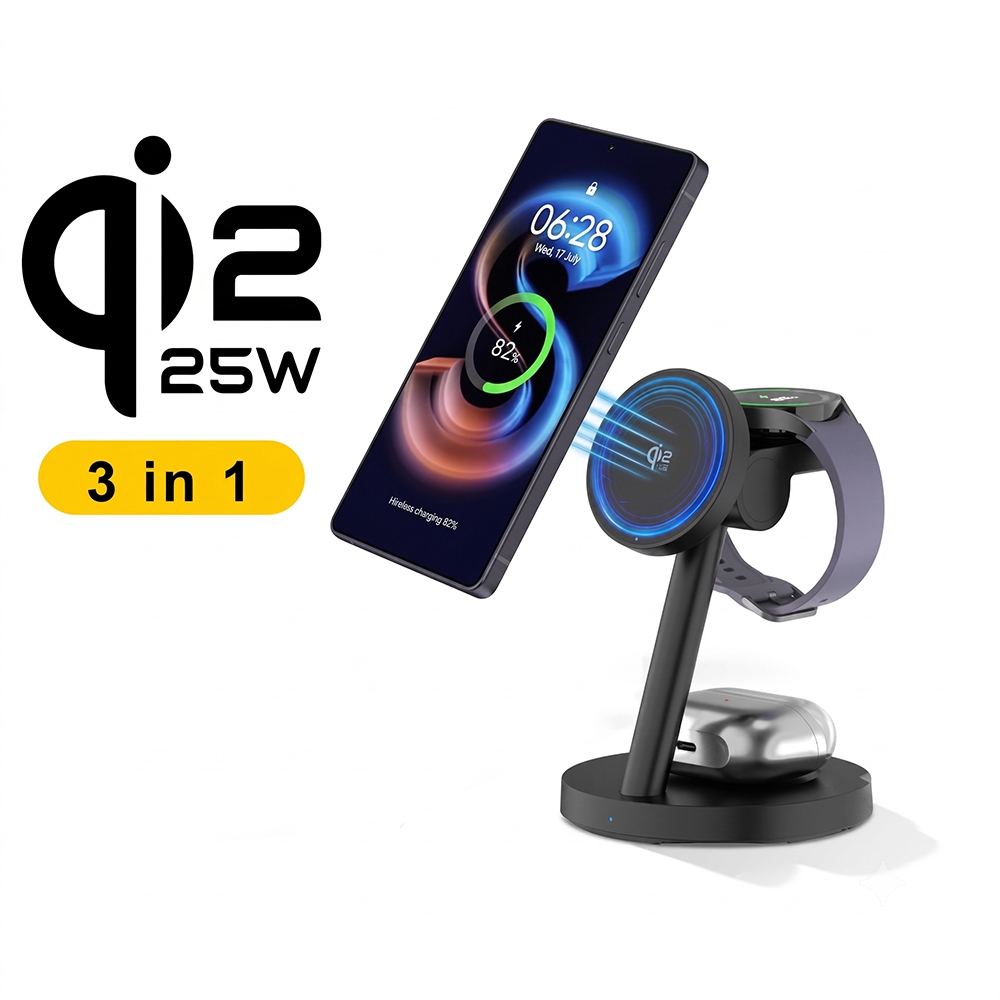 Qi2.2 25W Dock Pengisian Daya  - Smartwatch Watches Compatible With Iphone ulasan dan harga
