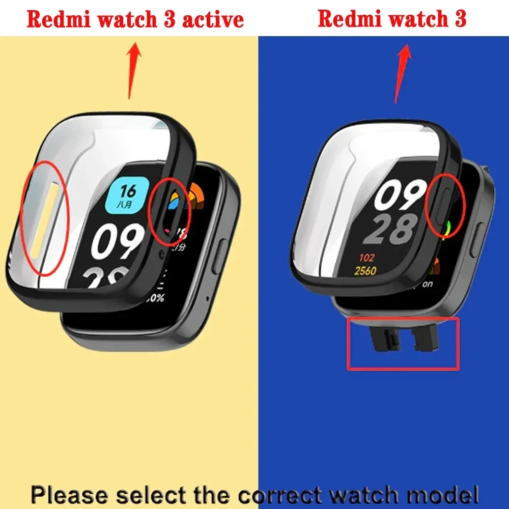 Sarung pelindung layar TPU, un - Smartwatch Redmi Watches ulasan dan harga