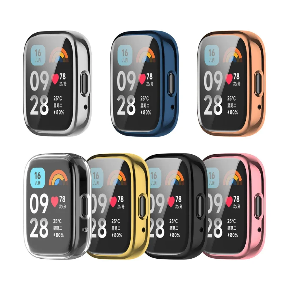 Sarung pelindung layar TPU, un - Smartwatch Redmi Watches ulasan dan harga