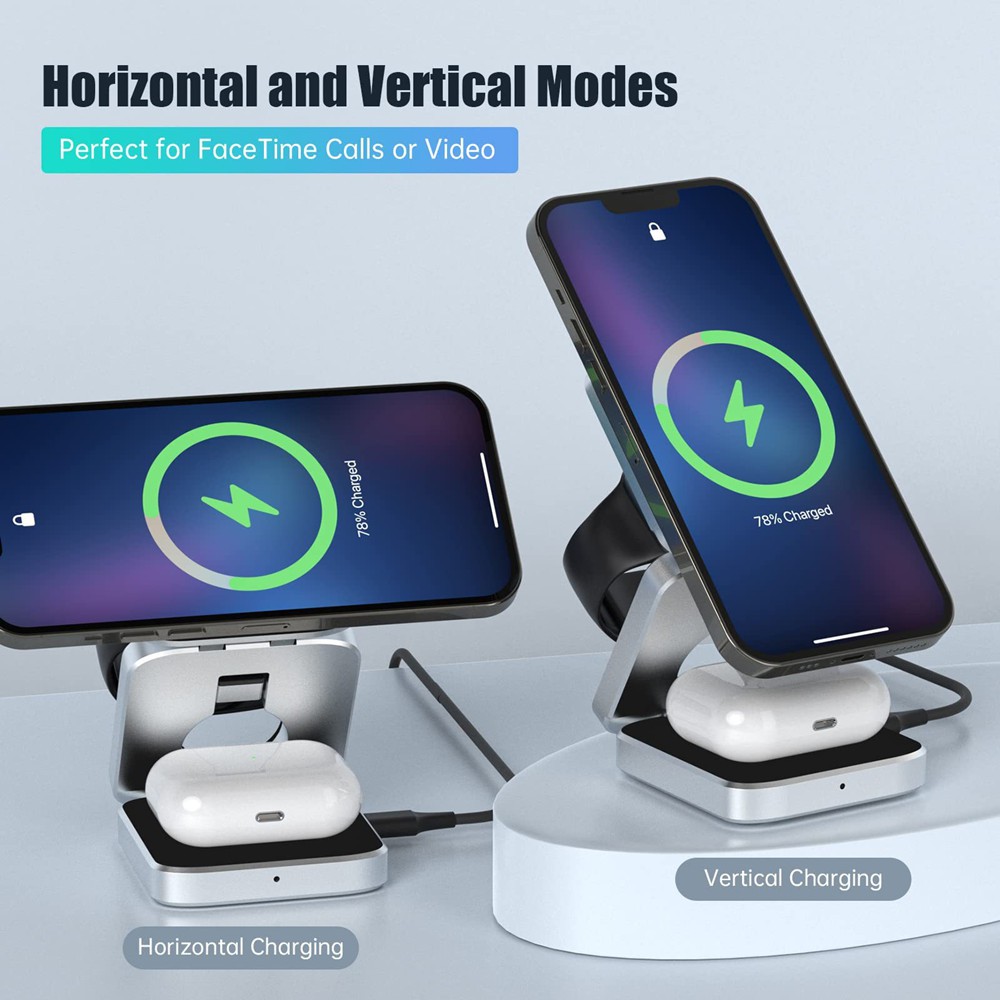 Stasiun pengisi daya magnet ma - Smartwatch Watches Compatible With Iphone ulasan dan harga