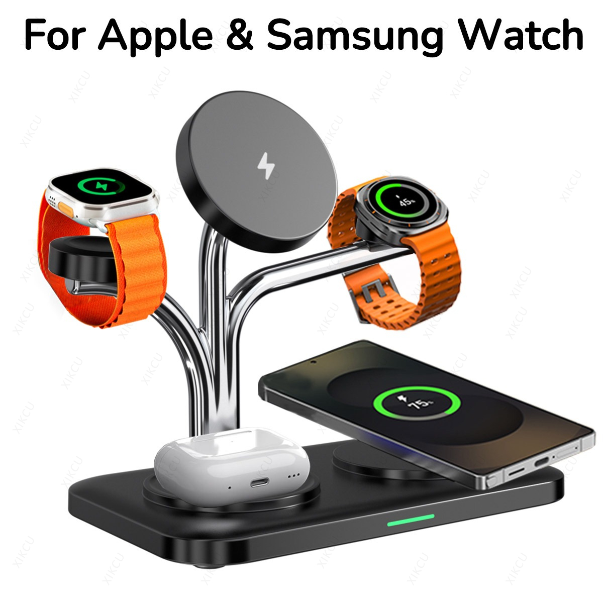 Pengisi Daya Nirkabel Magnetik - Smartwatch Watches Compatible With Iphone ulasan dan harga