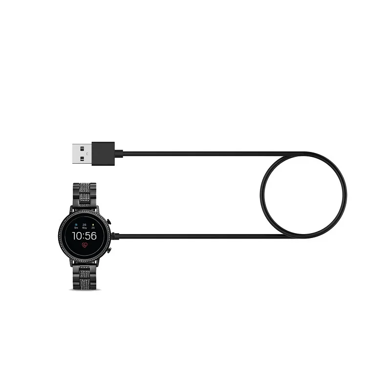 Kabel Pengisi Daya USB 1M untu - Fossil Watches Smartwatch Charger ulasan dan harga